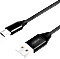 LogiLink USB 2.0 Kabel USB-A Stecker zu Micro-USB-B Stecker 0.3m schwarz (CU0143)