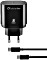 Cellularline Super Fast Charger Kit 25W USB-C to USB-C schwarz (ACHSMKITC2CPD25WK)