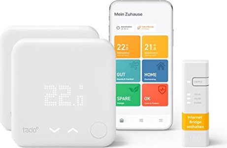 tado Smart Thermostat Starter Kit V3+, Bridge und 2x Thermostat