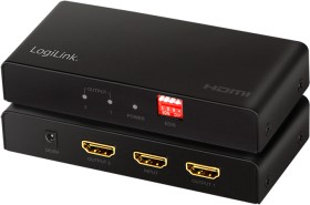 LogiLink HDMI-Splitter 1x2-Port 4K/60Hz Downscaler