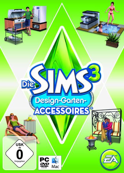 Die Sims 3 - Design-Garten-Accessoires (Download) (Add-on) (MAC)