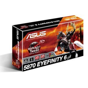 ASUS Radeon HD 5870 Eyefinity 6, 5870 Eyefinity 6/6S/2GD5, 2GB GDDR5, 6x mDP