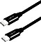 LogiLink USB 2.0 Kabel USB-C Stecker zu USB-C Stecker 0.3m schwarz (CU0153)