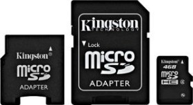 microSDHC 8GB Pack Class 4