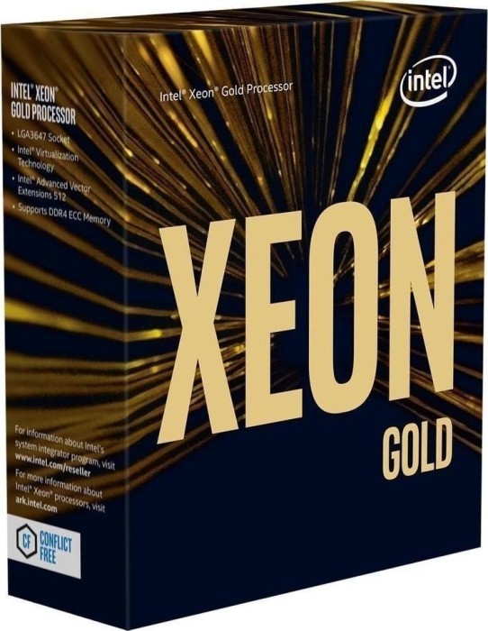Intel Xeon Gold 6242, 16C/32T, 2.80-3.90GHz, boxed ohne Kühler