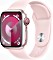 Apple Watch Series 9 (GPS + Cellular) 41mm Aluminium rosé mit Sportarmband S/M hellrosa (MRHY3QF)