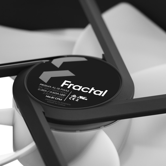 Fractal Design pryzmat AL-18 PWM czarny, 180mm