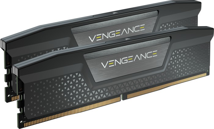 Corsair Vengeance black DIMM kit 64GB, DDR5-6600, CL32-39-39-76, on-die ECC