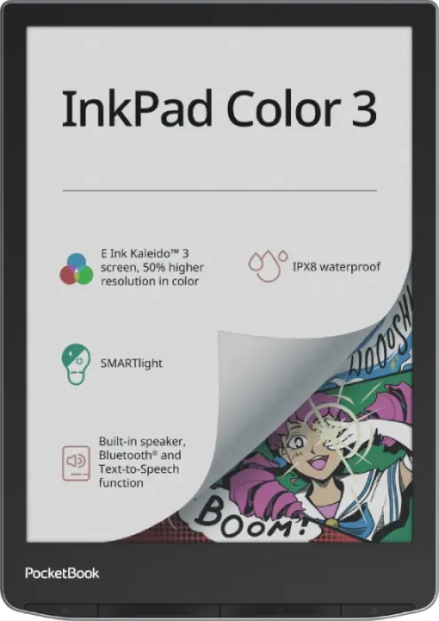 PocketBook InkPad Color 3, Stormy Sea (PB743K3-1-WW-B)