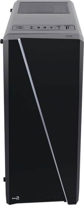 AeroCool Cylon, czarny, okienko akrylowe