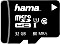 Hama R80 microSDHC 32GB Kit, UHS-I, Class 10 (124139)
