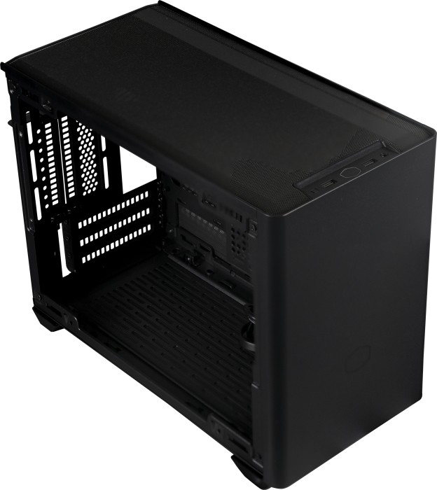 Cooler Master MasterBox NR200P, schwarz, Glasfenster, Mini-ITX
