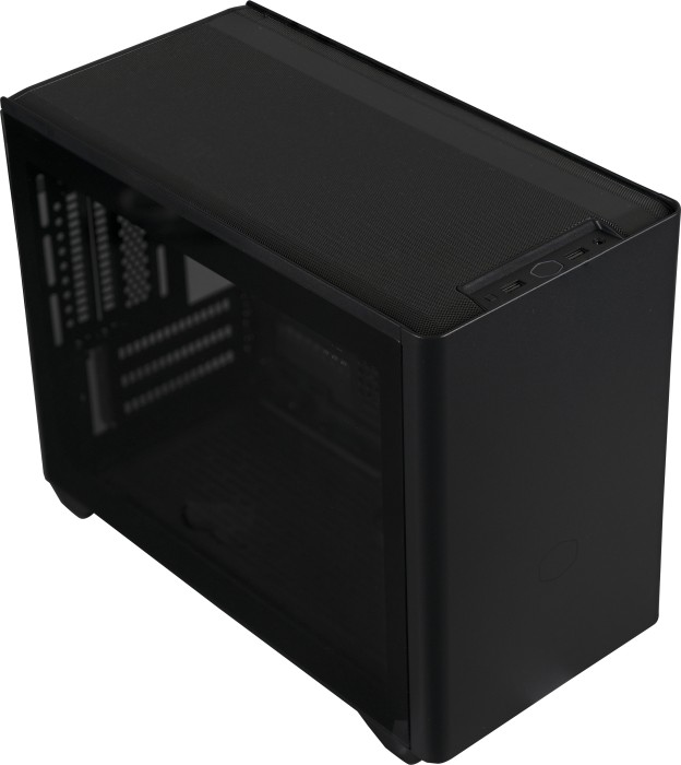 Cooler Master MasterBox NR200P, schwarz, Glasfenster, Mini-ITX
