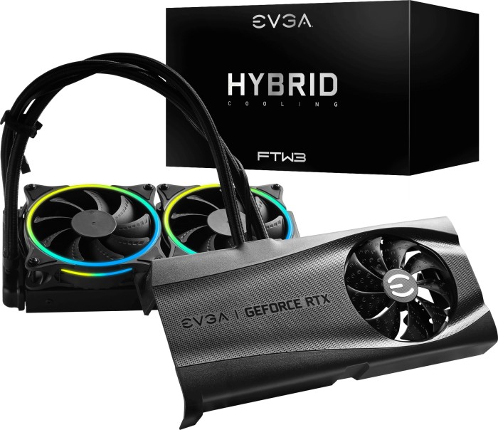 EVGA GeForce RTX 3090/3080 FTW3 Hybrid Kit, ARGB