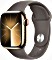 Apple Watch Series 9 (GPS + Cellular) 41mm Edelstahl gold mit Sportarmband M/L tonbraun (MRJ63QF)