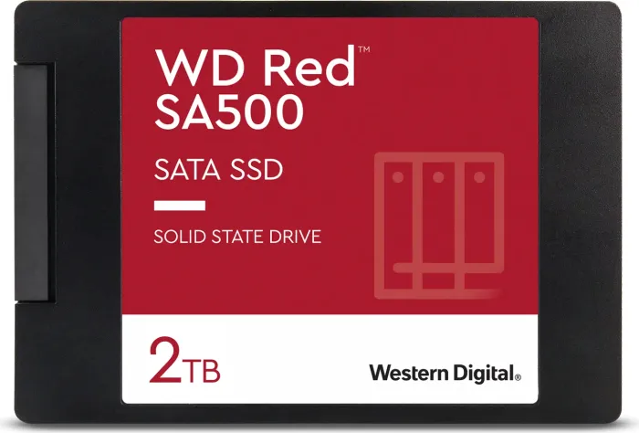 Western Digital WD Red SA500 NAS SATA SSD 2TB, 2.5"  ...