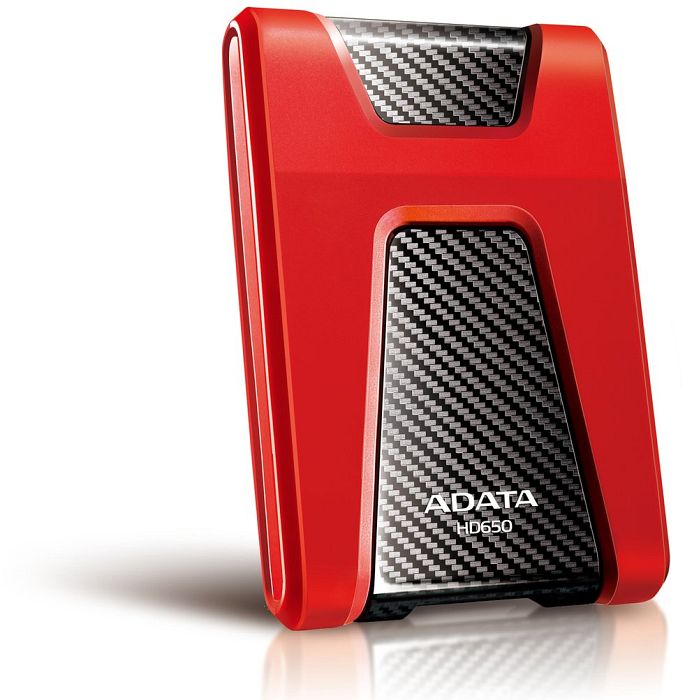ADATA HD650 czerwony 500GB, USB 3.0 Micro-B
