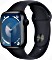 Apple Watch Series 9 (GPS) 41mm Aluminium Mitternacht mit Sportarmband S/M Mitternacht (MR8W3QF)