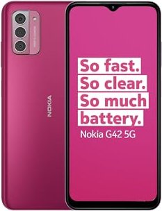 Nokia G42 6/128 rosa 5G + Nokia 2660 4G Flip rosa
