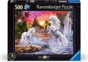 Ravensburger Puzzle 500 Teile – Einhörner Am Fluss, Fantasy-Puzzle Für Erwachsene & Kinder Ab 12