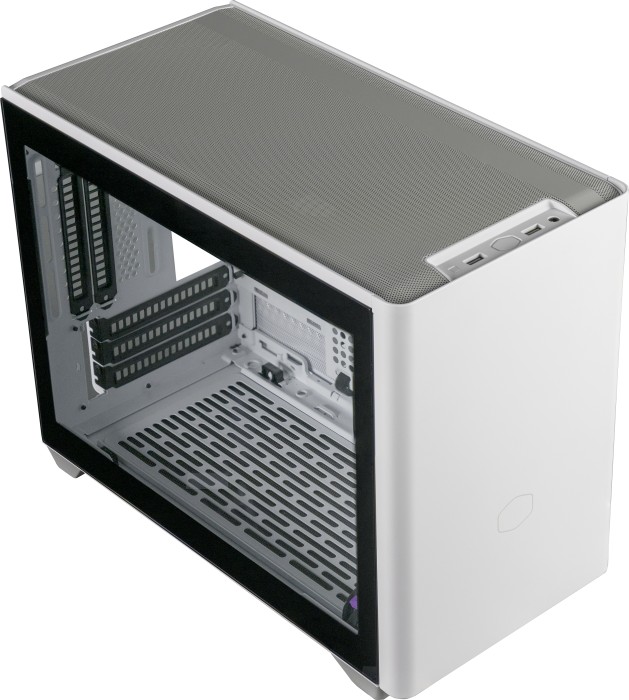 Cooler Master MasterBox NR200P, weiß, Glasfenster, Mini-ITX