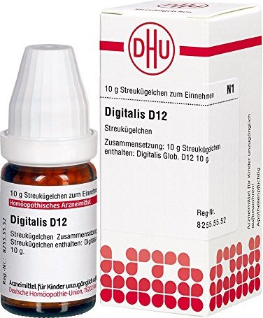 DHU Digitalis D12 Globuli, 10g