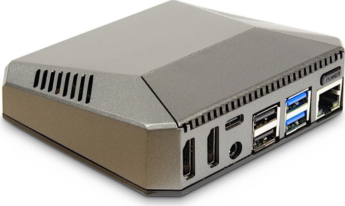 Inter-Tech ODS-727 Raspberry Pi 4 Case, schwarz