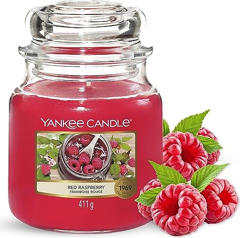 Yankee Candle Red Raspberry Duftkerze, 411g