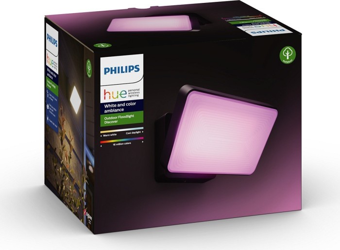 Philips Hue White and Color Ambiance Discover Wandleuchte schwarz