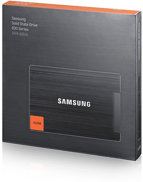 Samsung SSD 830 512GB, 512B, 2.5"/SATA 6Gb/s