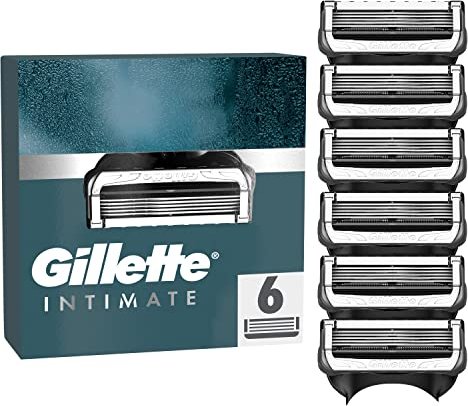 Gillette Intimate ostrza zapasowe, 6 sztuk