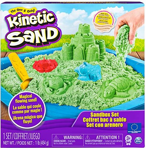 Jual bagus Kinetic Sand Refill Box Neon Sand Spin Master - Kota