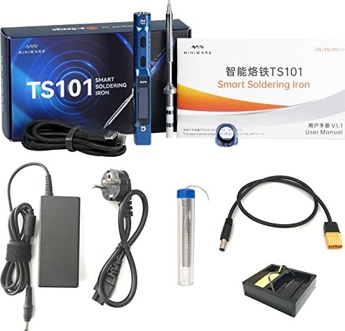 TS100 Mini Tragbarer Elektrischer Digitaler Lötkolben-Kit USB Mit Lötkolbenspitz