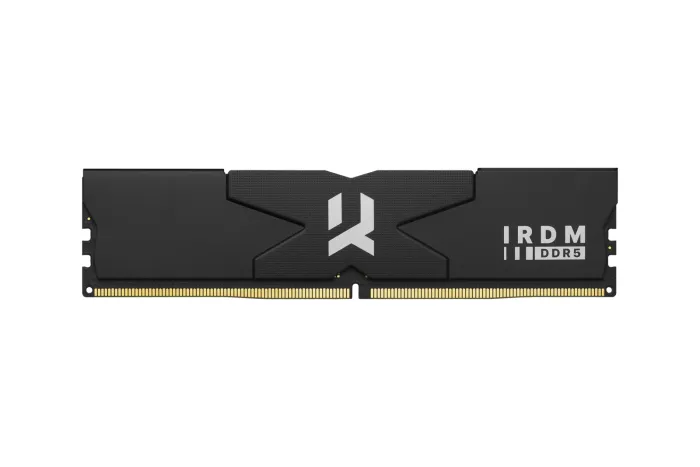 goodram IRDM BLACK SILVER DIMM Kit 32GB, DDR5-6400, CL32-38-38-78, on-die ECC