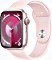 Apple Watch Series 9 (GPS) 45mm Aluminium rosé mit Sportarmband M/L hellrosa (MR9H3QF)