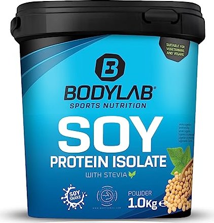 BodyLab24 Soja Protein Isolat Schokolade 1kg