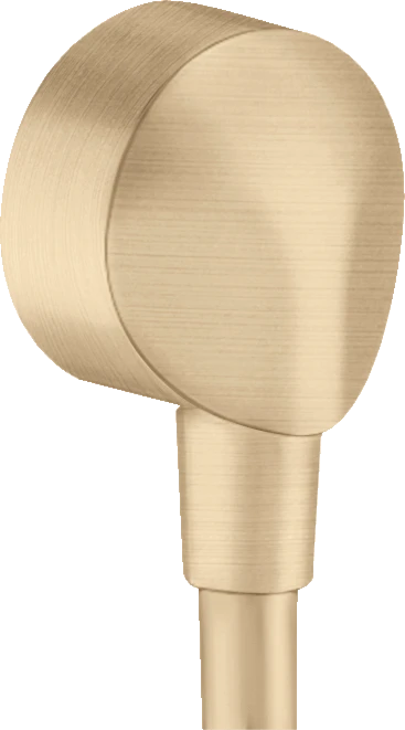 Hansgrohe FixFit E Handbrause-Wandauslass – 1/2 Zoll, Gebürstete Bronze