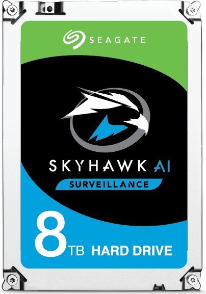 Seagate SkyHawk AI +Rescue 8TB, SATA 6Gb/s