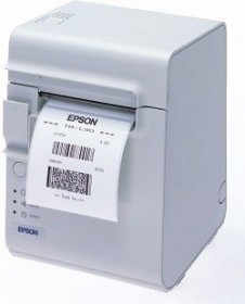 Epson TM-L90, seriell, ohne Netzteil, weiß, Thermodirekt