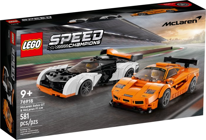 LEGO Speed Champions 76918 LEGO SPEED CHAMPIONS McLaren Solus GT & McLaren F1 LM (76918)