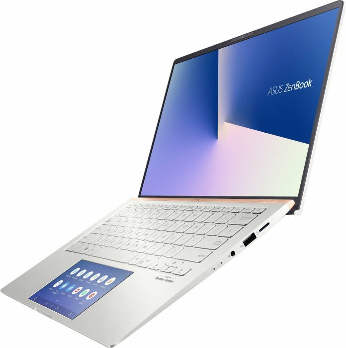 ASUS ZenBook 14 UX434FLC-A5307T Icicle Silver, Core i7-10510U, 16GB RAM, 512GB SSD, GeForce MX250, DE