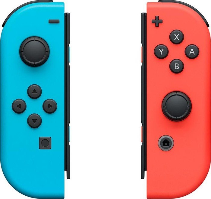Nintendo Switch schwarz/blau/rot