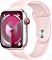 Apple Watch Series 9 (GPS + Cellular) 45mm Aluminium rosé mit Sportarmband S/M hellrosa (MRMK3QF)