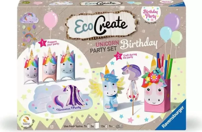 Ravensburger EcoCreate Safari Set – Upcycling Bastelset Für Kinder Ab 6 Jahren