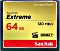 SanDisk Extreme R120/W60 CompactFlash Card 64GB (SDCFXSB-064G-G46 / SDCFXS-064G-X46)