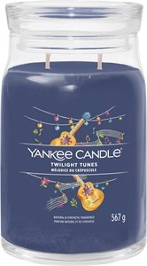 Yankee Candle Twilight Tunes Wachskerze Zylinder Kardamom – Holz Blau 1 Stück(e) (1734812E)