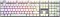 Sharkoon PureWriter RGB weiß, Kailh Choc LOW PROFILE RED, USB, DE (4044951034222)