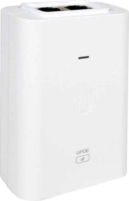 Ubiquiti Desktop Gigabit injector PoE, 1x RJ-45, 12W pasywne PoE 24V, biały
