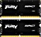 Kingston FURY Impact SO-DIMM Kit 32GB, DDR5-6400, CL38-40-40, on-die ECC (KF564S38IBK2-32)