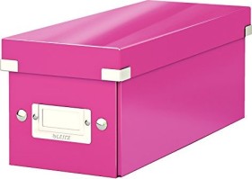 Leitz Click & Store WOW CD Aufbewahrungsbox, pink